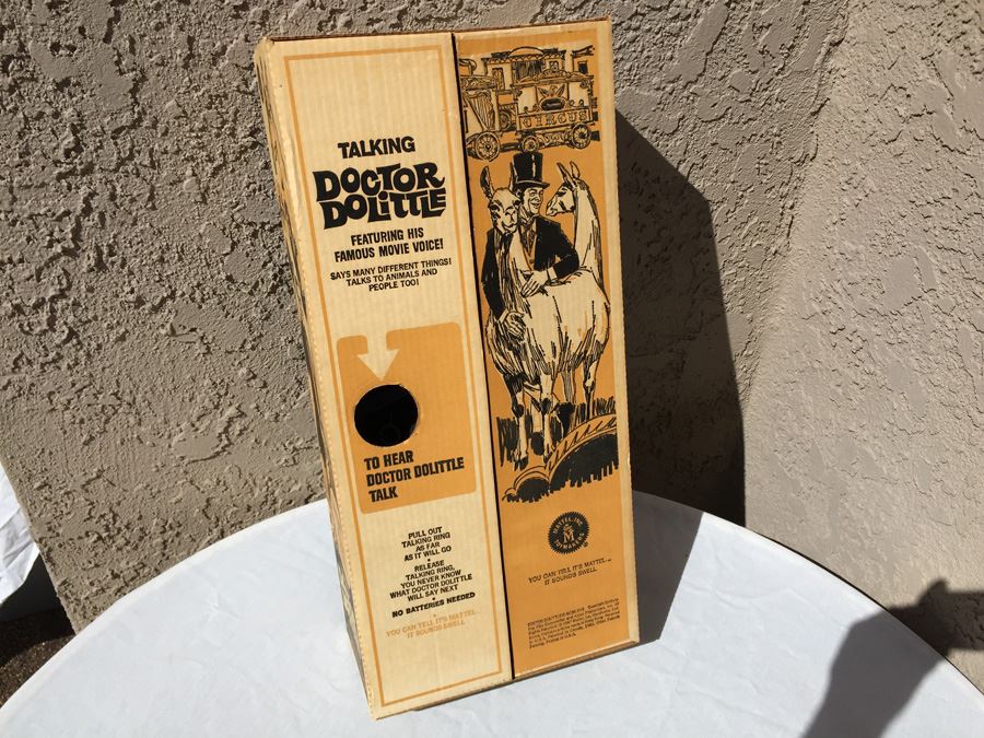 Talking Doctor Dolittle Mattel New In Box Vintage 1967 [Photo 3]