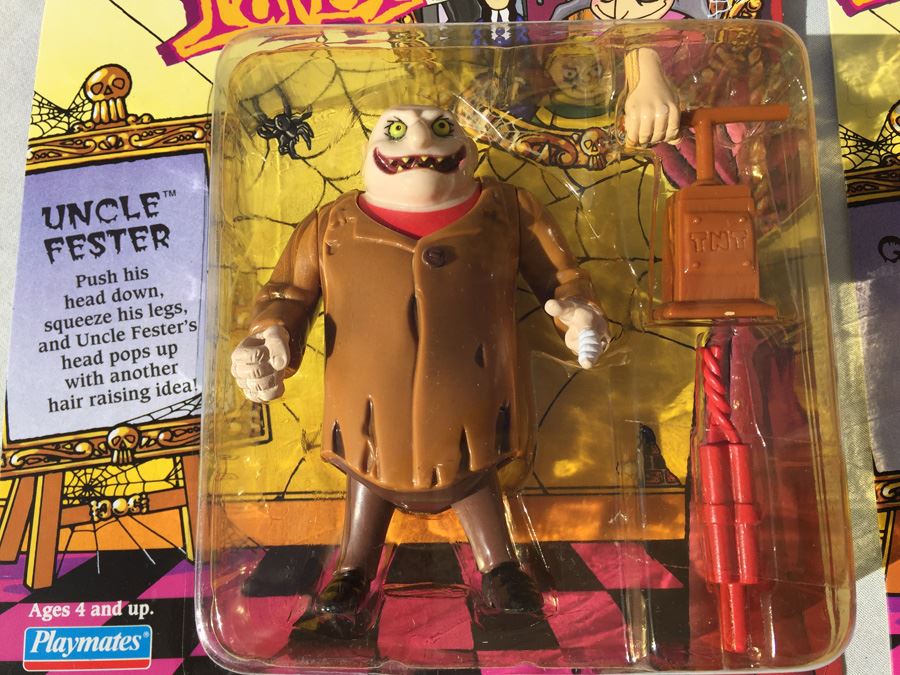 The Addams Family Action Figures New On Card Playmates Vintage 1992 [Photo 4]