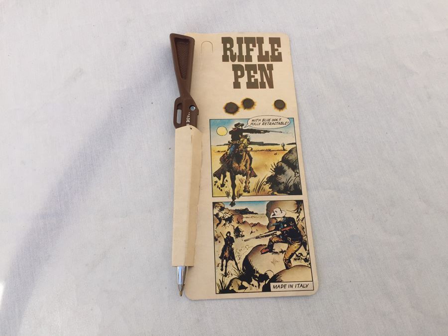 Rifle Pen New On Card
