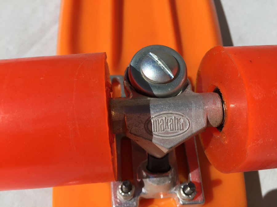 Vintage Orange Makaha USA Skateboard [Photo 7]