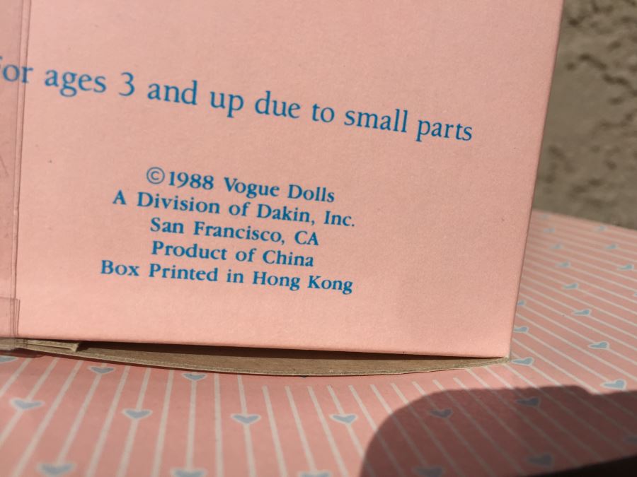 Ginny Vogue Dolls New In Box 1988 [Photo 7]