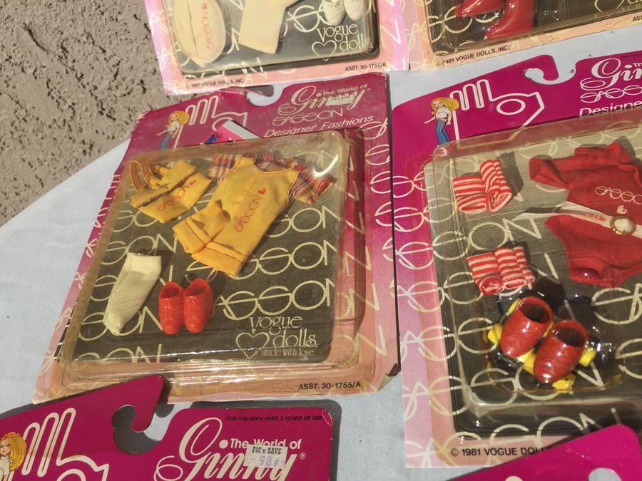 Ginny Vogue Dolls Sasson Designer Fashions Clothing New On Card 1981 [Photo 6]