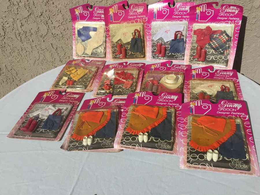 Ginny Vogue Dolls Sasson Designer Fashions Clothing New On Card 1981 [Photo 4]