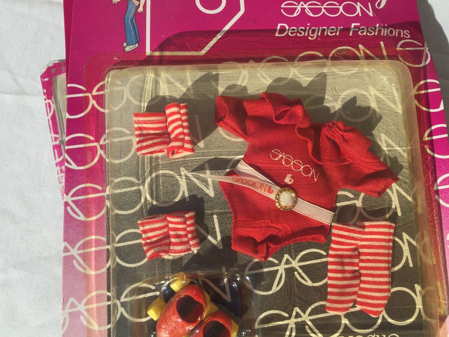 Ginny Vogue Dolls Sasson Designer Fashions Clothing New On Card 1981 [Photo 3]