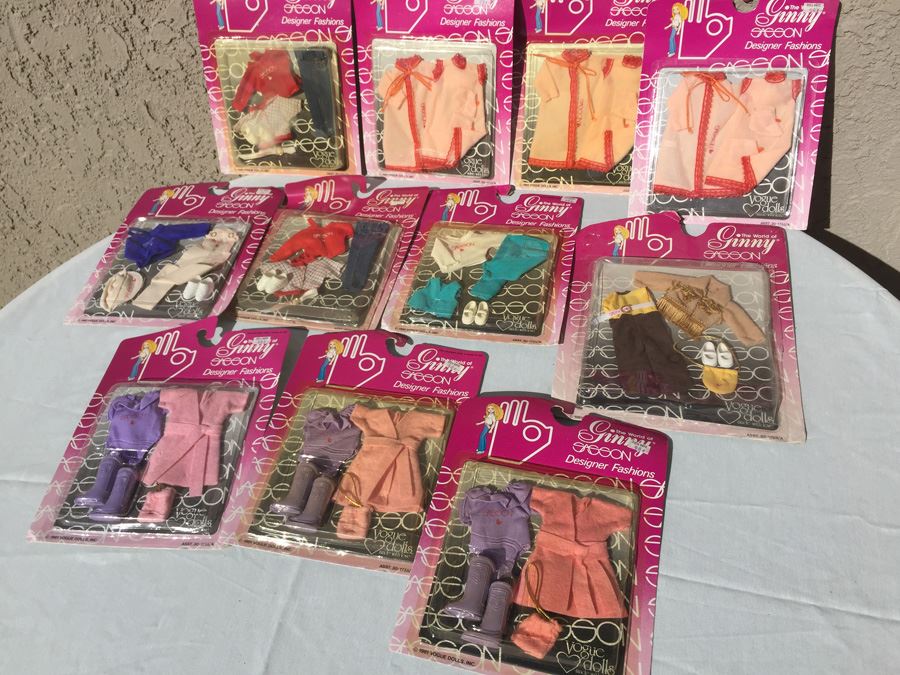 Ginny Vogue Dolls Sasson Designer Fashions Clothing New On Card 1981 [Photo 2]