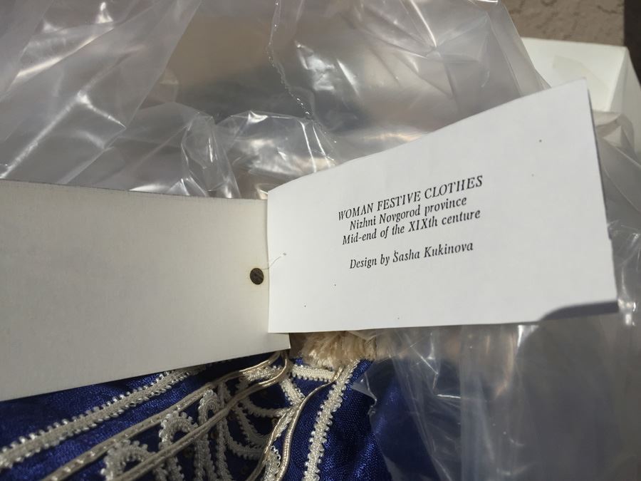 Museum Of Fine Arts Boston Alexandra Moscow Doll New In Box Design By Sasha Kukinova [Photo 9]