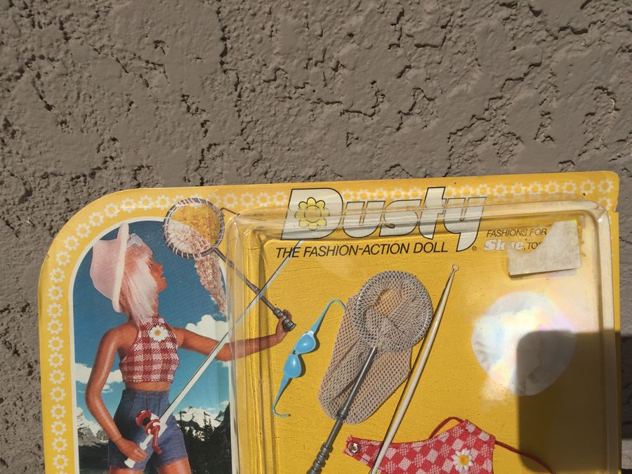 Dusty The Fashion Action Doll Clothes Accessories Kenner New On Card 1975 [Photo 2]