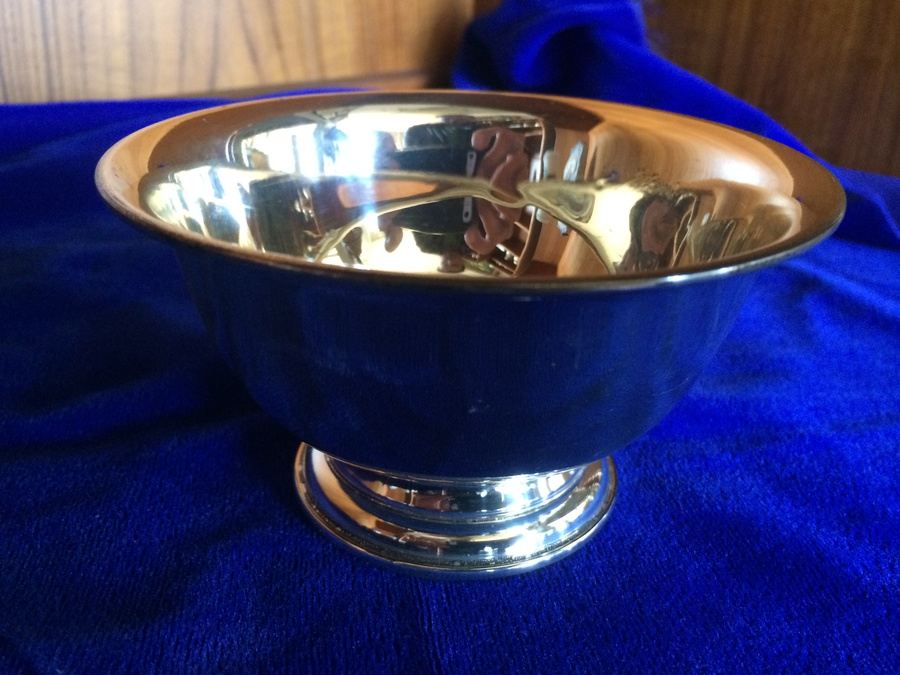 Sterling Silver Footed Bowl [Photo 3]