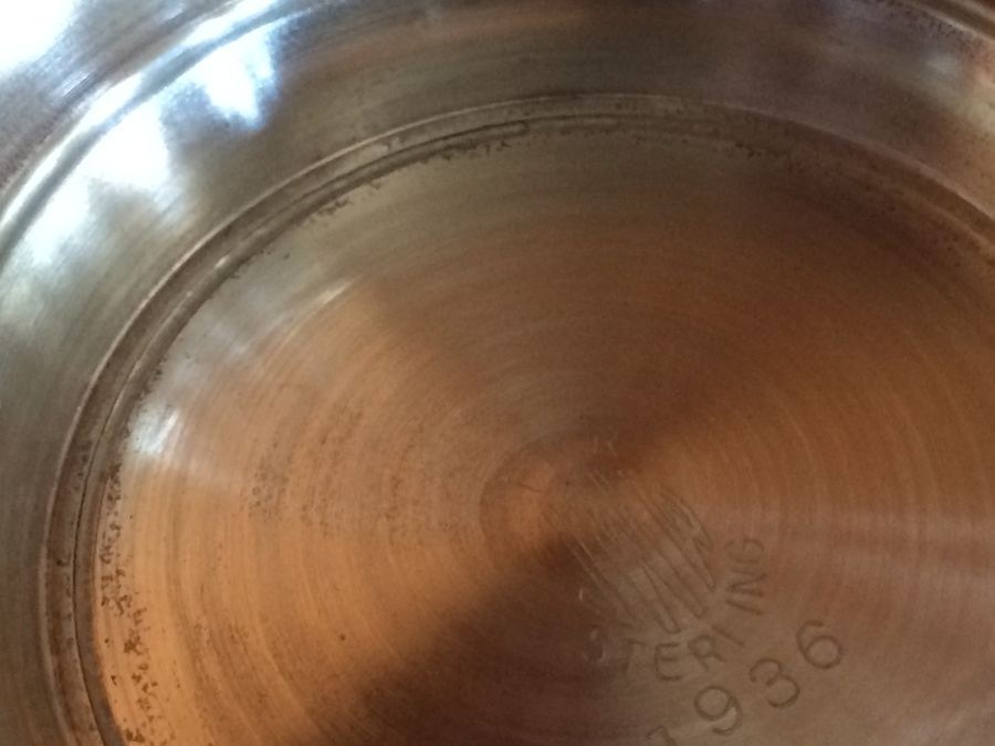 Sterling Silver Footed Bowl [Photo 4]