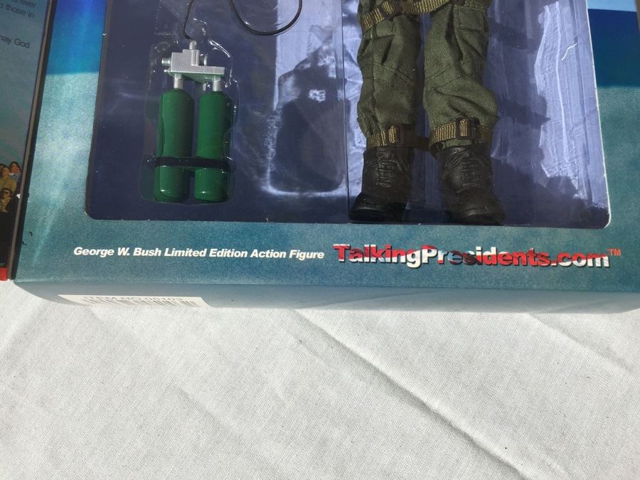 george w bush top gun action figure