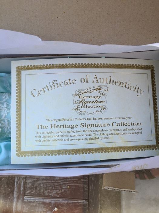MEGA Lot Of Collectible Porcelain Dolls From The Heritage Signature Collection All New In Boxes [Photo 15]