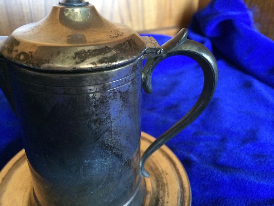 Silverplate Pitcher with Tray [Photo 3]