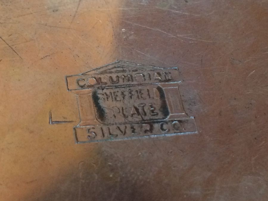 Silverplate Pitcher with Tray [Photo 7]