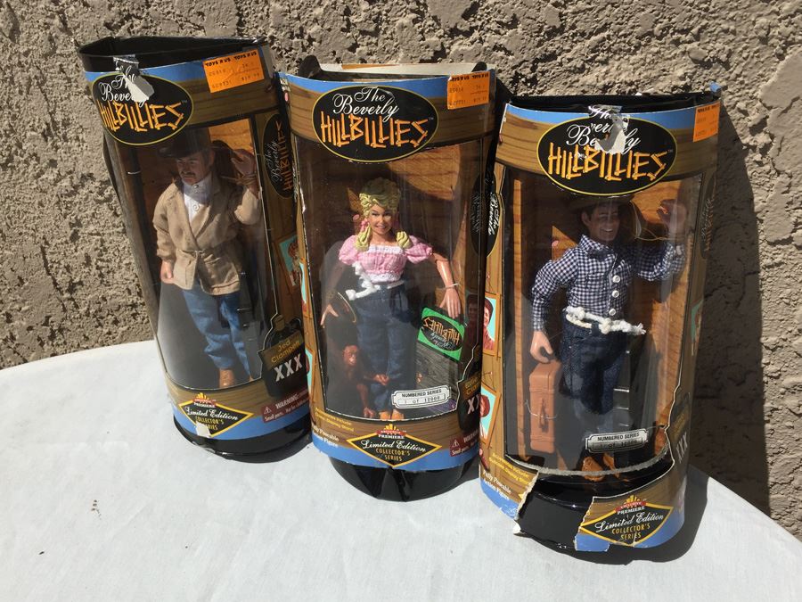 The Beverly Hillbillies Limited Edition Collector's Series Dolls In Original Packaging