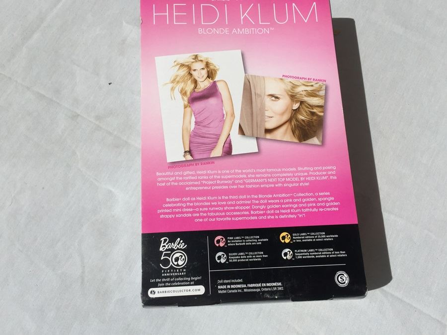 Barbie Heidi Klum Doll Mattel 2009 [Photo 5]