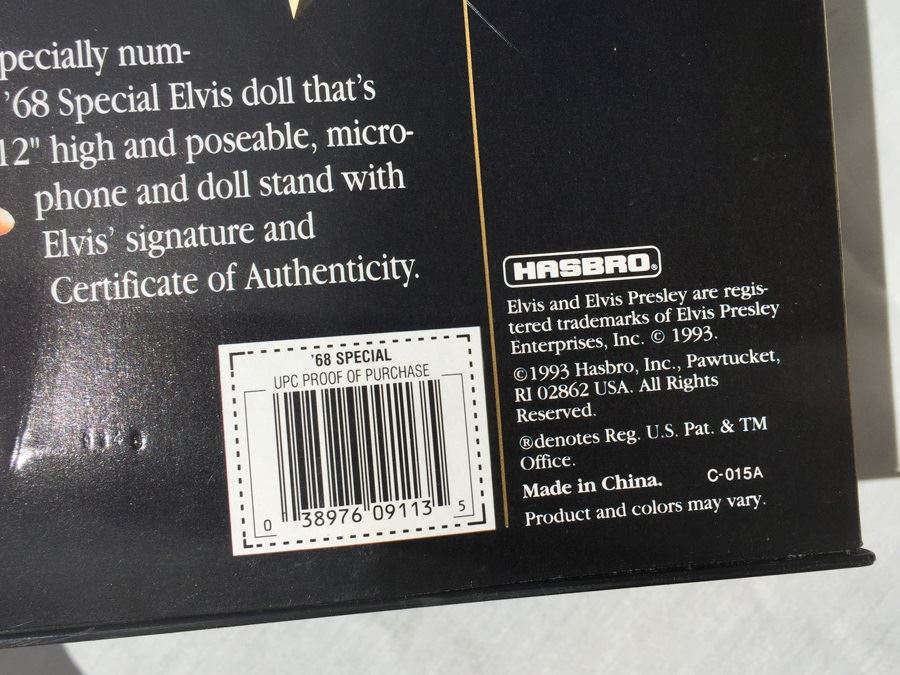 Elvis Dolls By Hasbro New In Box 1993 [Photo 6]