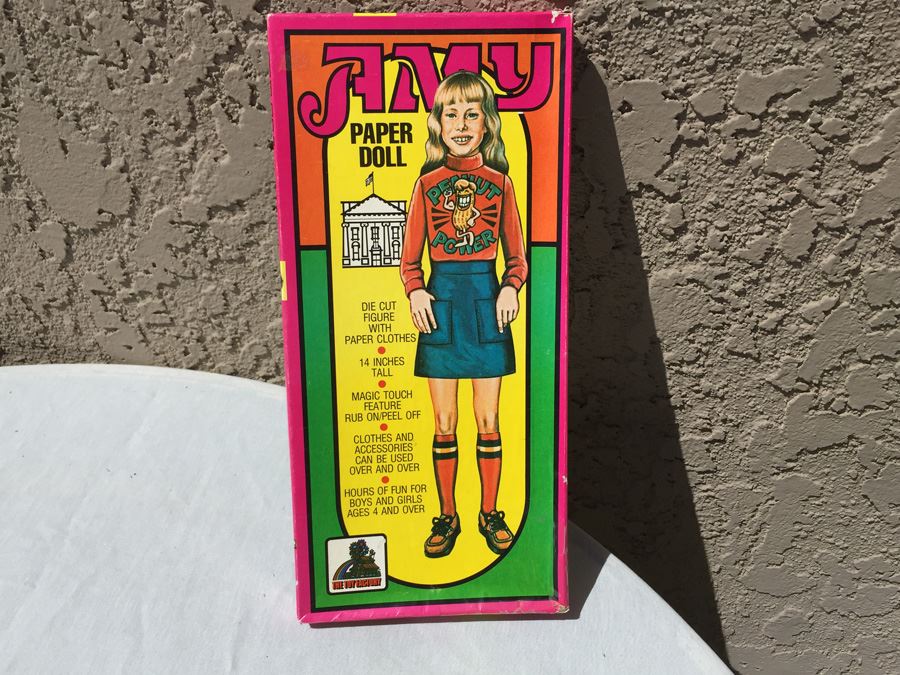 Vintage Amy Carter President Jimmy Carter's Daughter Paper Doll  [Photo 1]