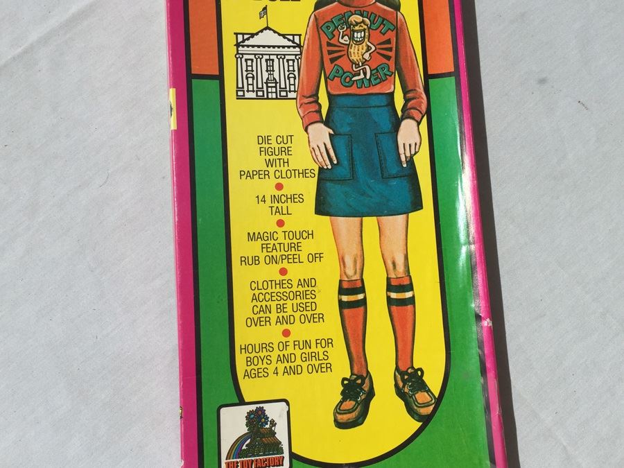 Vintage Amy Carter President Jimmy Carter's Daughter Paper Doll  [Photo 4]