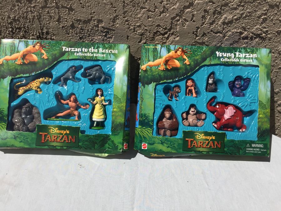 Disney's Tarzan Collectible Giftsets Mattel New In Box 1999 [Photo 1]