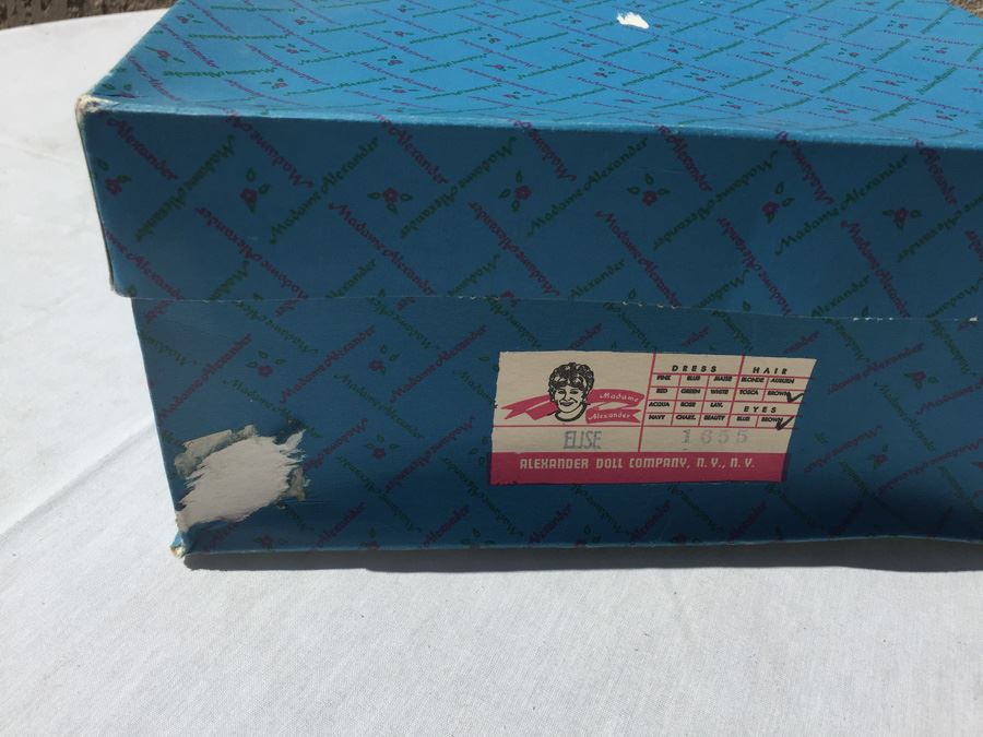 Large Madame Alexander Doll Elise Pink Bridesmaid In Original Box [Photo 4]