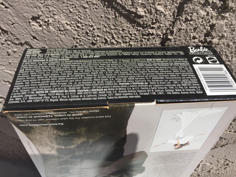 Barbie Diana Ross By Bob Mackie Mattel New In Box 1997 [Photo 6]