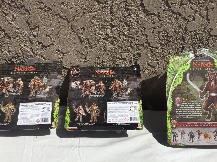 The Chronicles Of Narnia Prince Caspian Action Figures New On Card Disney 2008 [Photo 5]