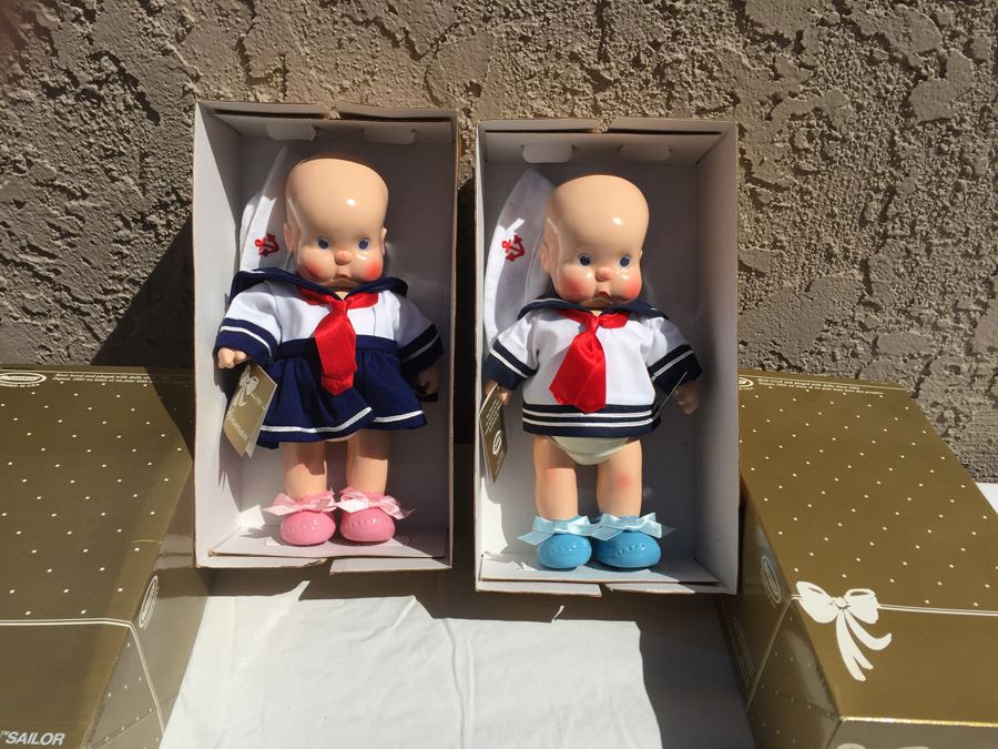 Horsman HEbee Sailor And SHEbee Sailor Dolls New In Box 1987 [Photo 2]