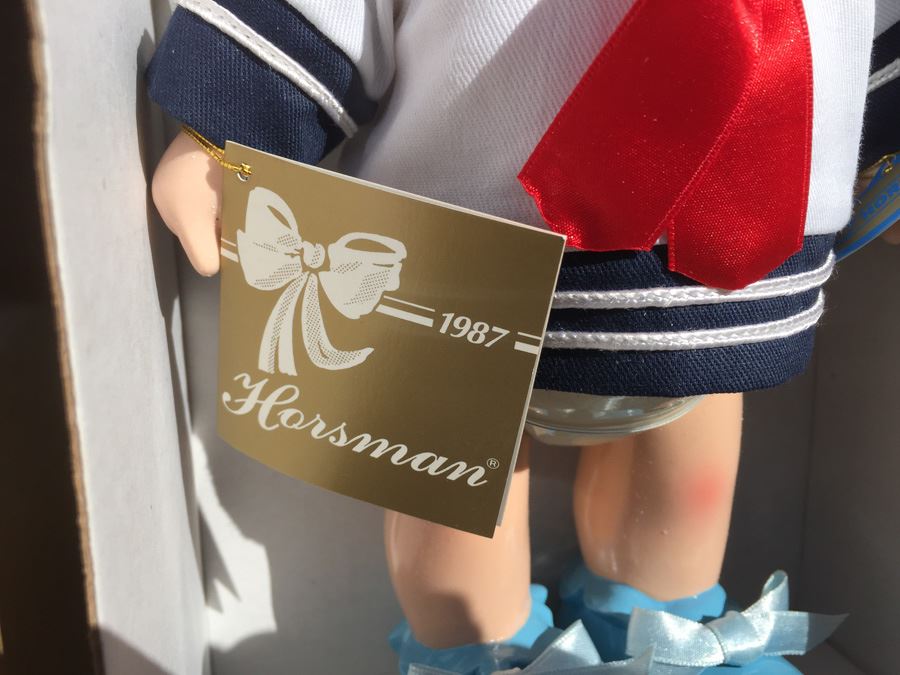 Horsman HEbee Sailor And SHEbee Sailor Dolls New In Box 1987 [Photo 10]