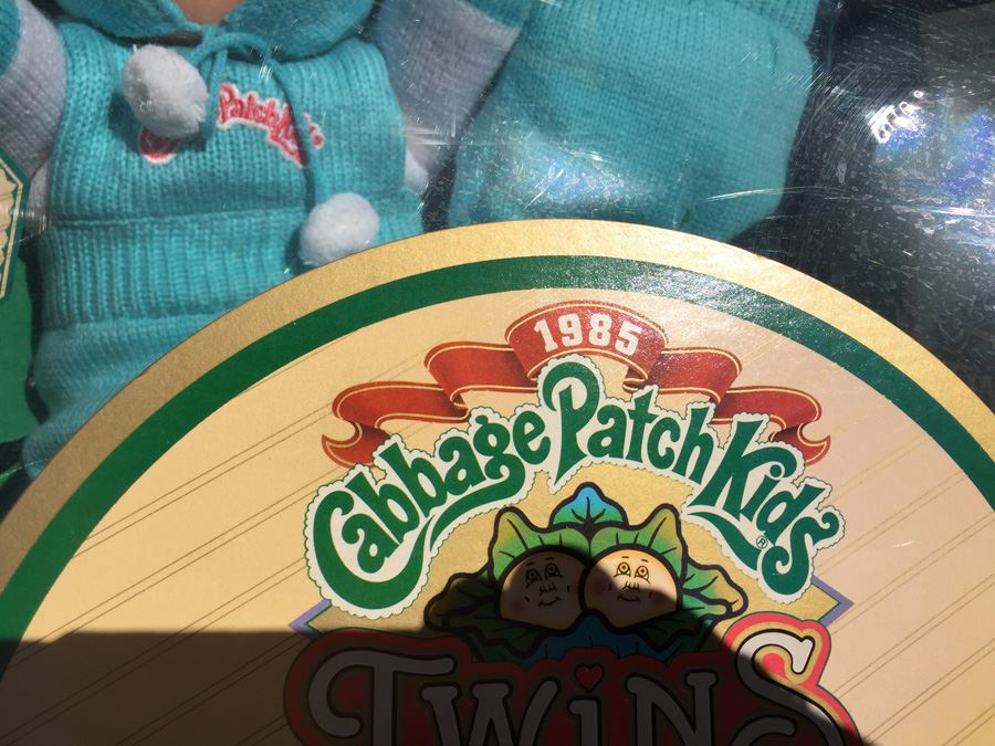 1985 limited edition cabbage patch twins