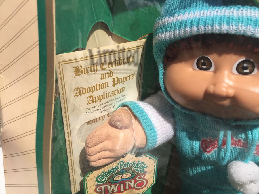 1985 cabbage patch doll twins