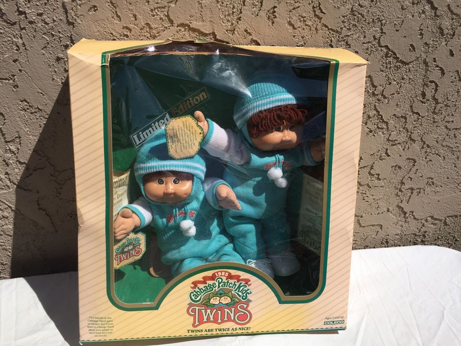 1985 limited edition cabbage patch deals twins