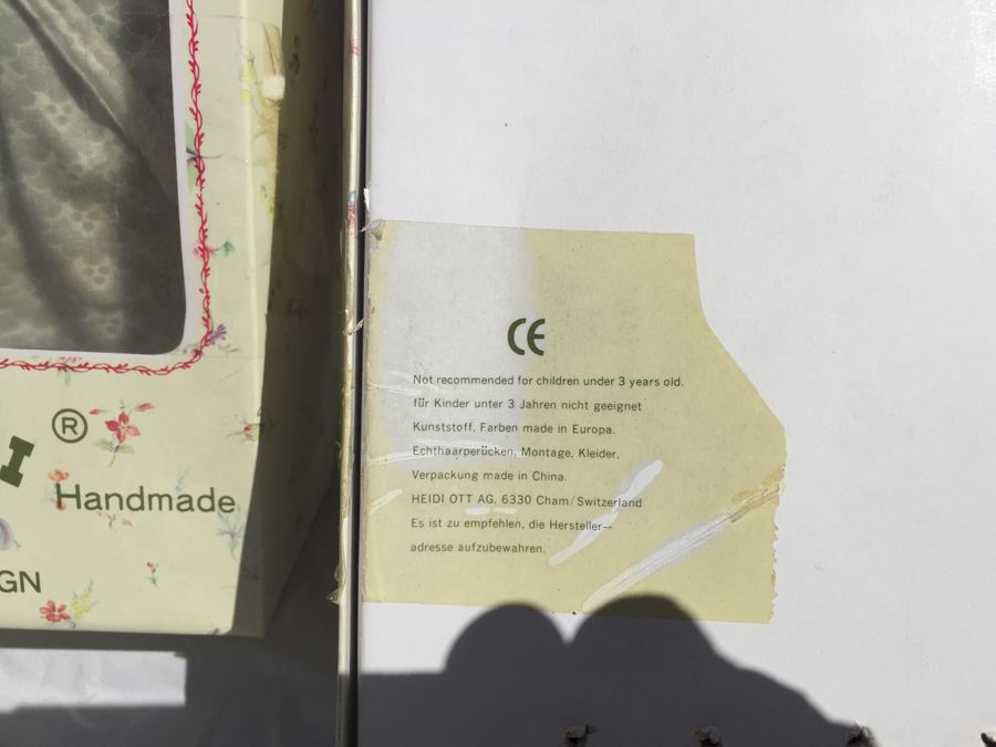 Original Heidi Ott Swiss Design Dolls New In Box E-F. Stefan & Steffi [Photo 8]