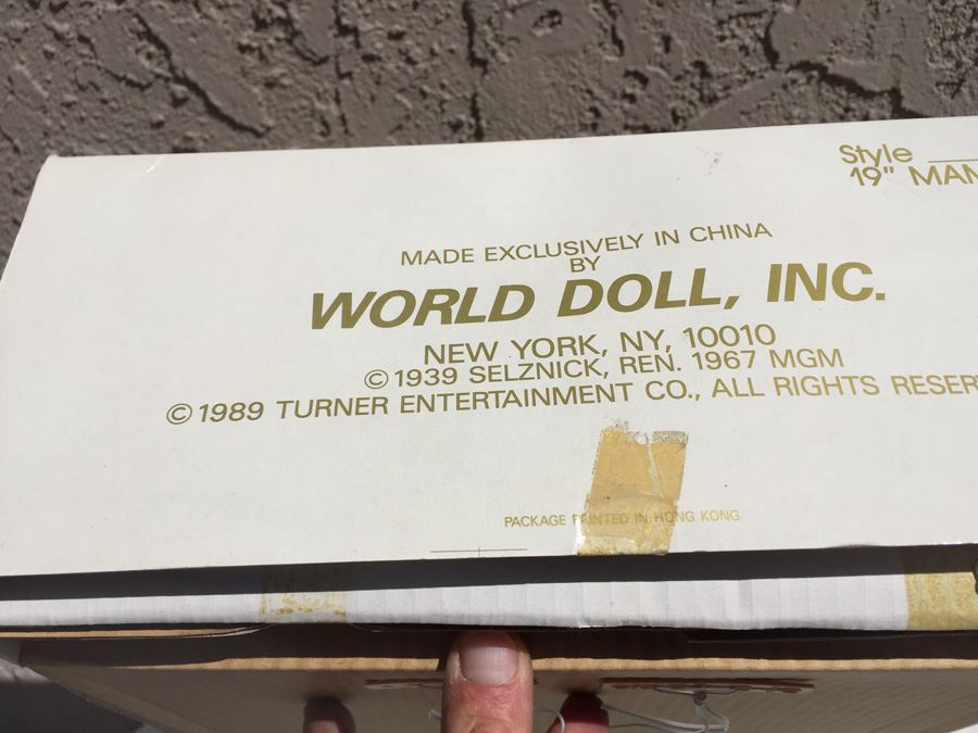 Gone With The Wind 50th Anniversay 19' Mammy Doll New In Box 1989 [Photo 5]