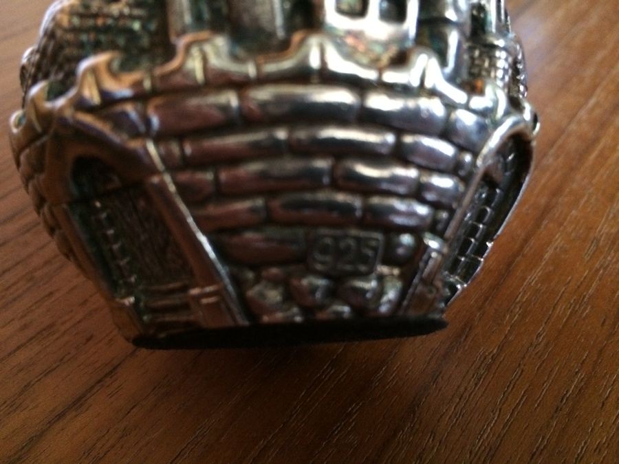 Jerusalem Ball 925 Electroformed Silver (base metal core)  [Photo 5]