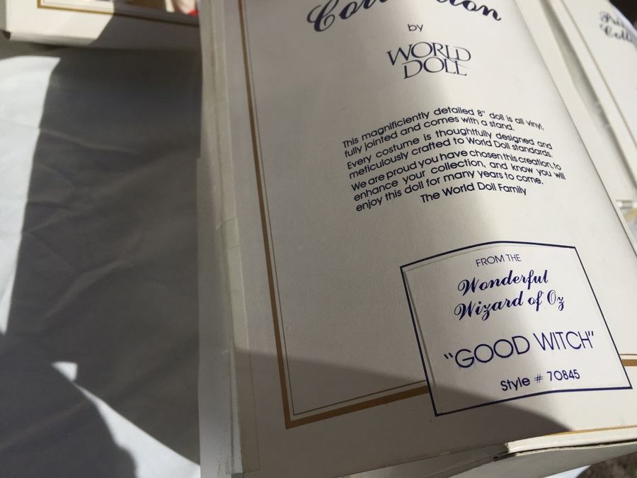 Princess Collection By World Doll - Wonderfull Wizard Of Oz Dolls With Boxes [Photo 6]