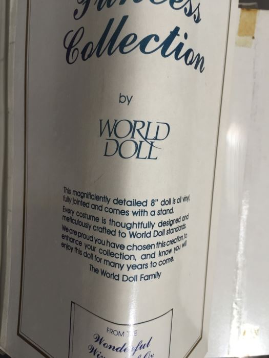 Princess Collection By World Doll - Wonderfull Wizard Of Oz Dolls With Boxes [Photo 8]