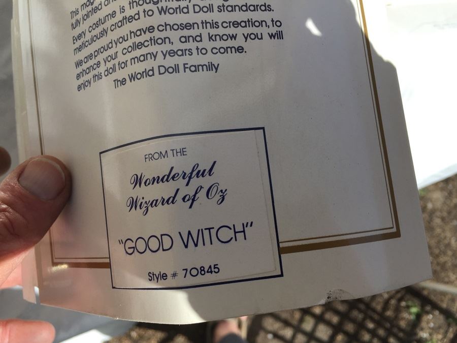 Princess Collection By World Doll - Wonderfull Wizard Of Oz Dolls With Boxes [Photo 7]