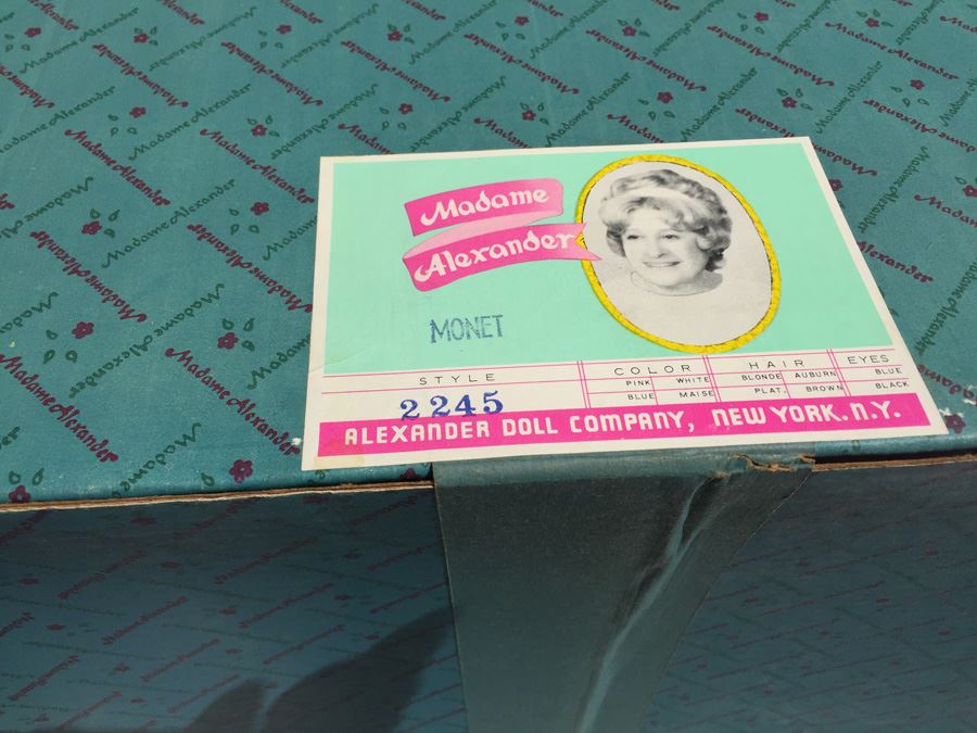 Large Madame Alexander Doll Monet 2245 In Original Box [Photo 1]