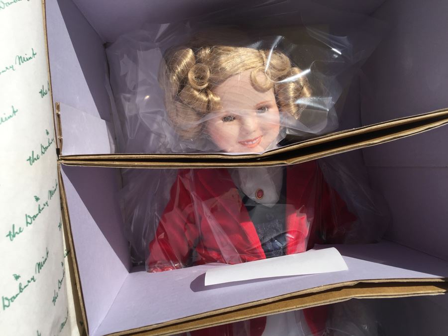 Danbury Mint Shirley Temple Doll 'Just Around The Corner' New In Box 1993 [Photo 2]