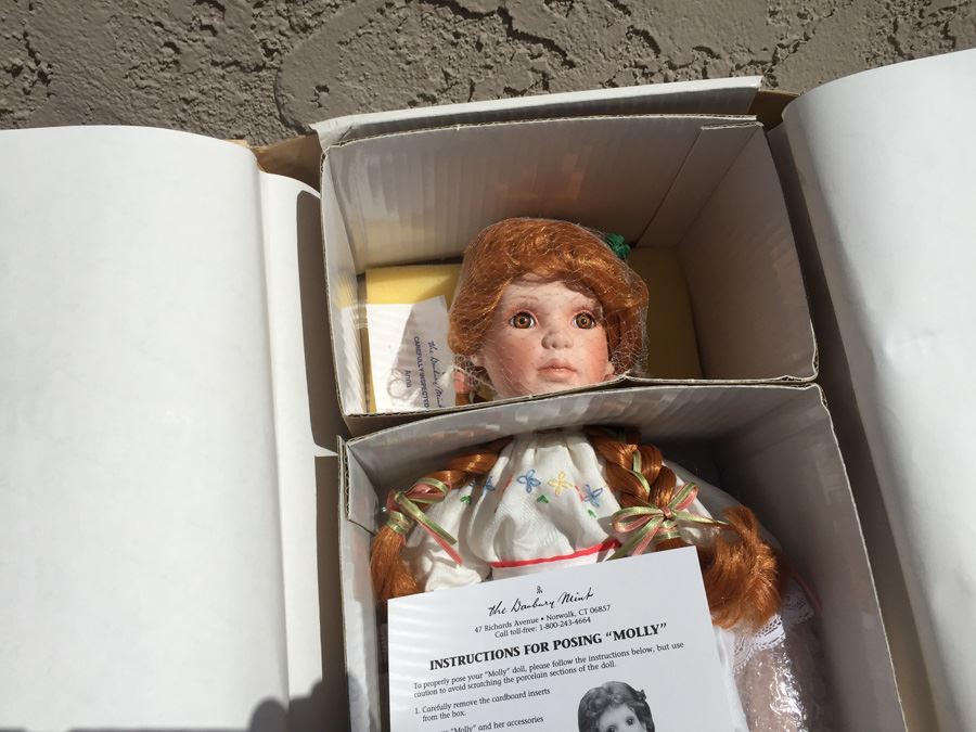 Danbury Mint MOLLY By Peggy Dey Doll New In Box [Photo 2]