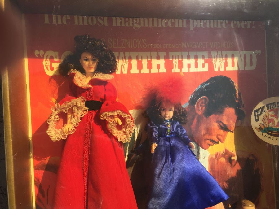 Large Gone With The Wind 50th Anniversay Doll Set By World Doll #77700 1989 [Photo 2]