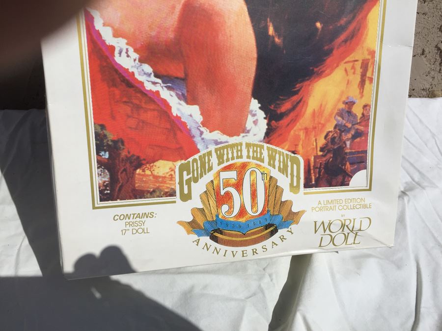 Gone With The Wind 50th Anniversay 17' Prissy Doll Limited Edition Collectible New In Box 1989 [Photo 5]
