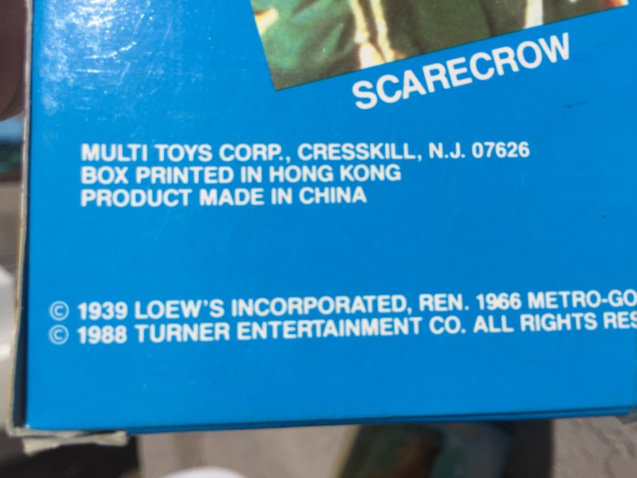 The Wizard Of Oz Dolls New In Box 1988 [Photo 6]