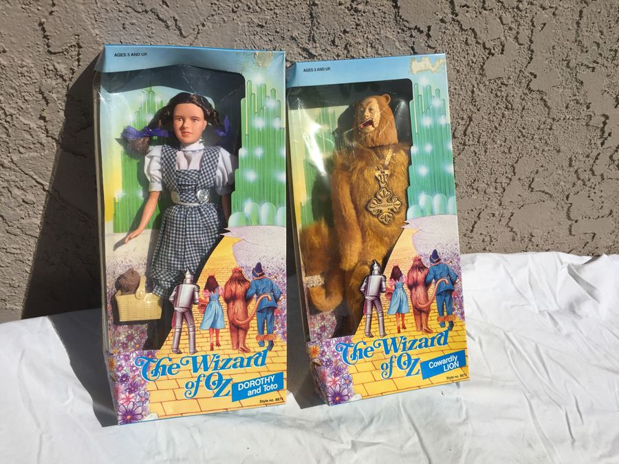 The Wizard Of Oz Dolls New In Box 1988