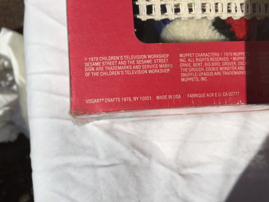 Sesame Street Latch Hook Christmas Stocking Kit New In Box [Photo 3]