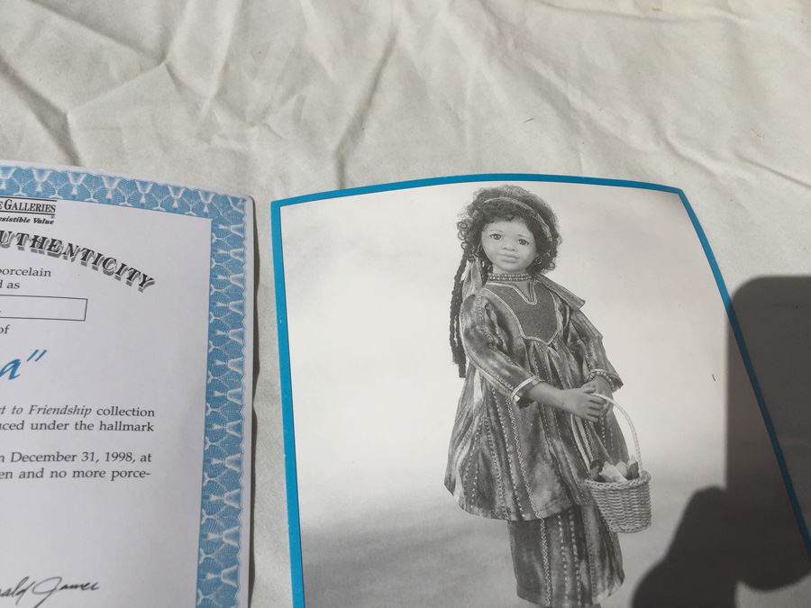 The Ashton-Drake Galleries Serena Doll By Joan Ibarolle New In Box [Photo 6]