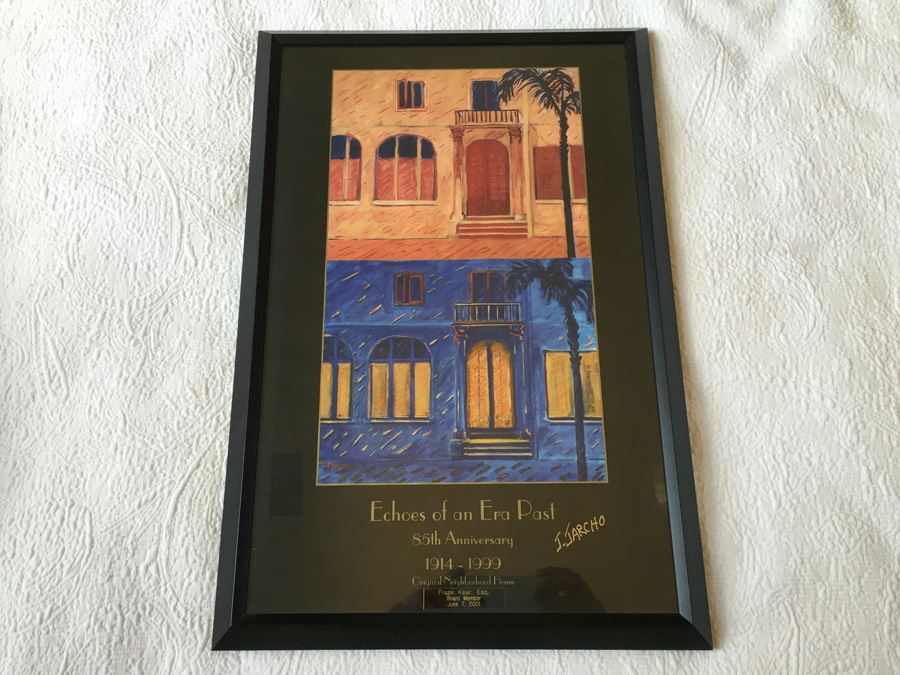 Echoes Of An Era Past Framed Print Signed By J Jericho [Photo 3]
