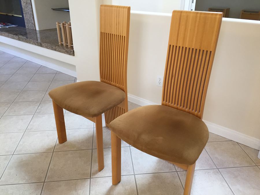 Modernist Designer Table With Six Chairs In Excellent Condition Purchased From Lawrance Furniture [Photo 8]