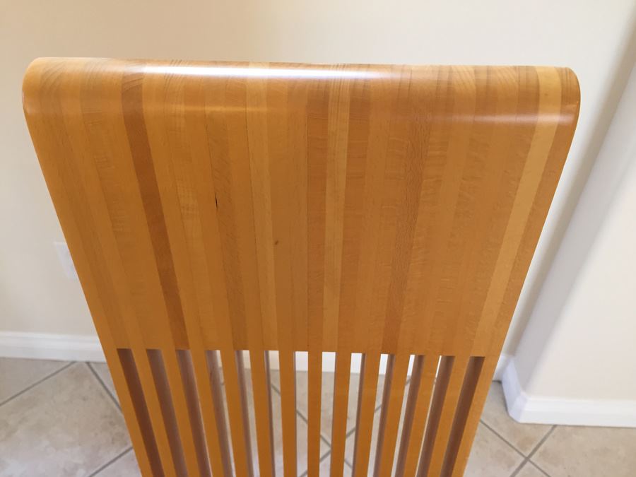 Modernist Designer Table With Six Chairs In Excellent Condition Purchased From Lawrance Furniture [Photo 9]