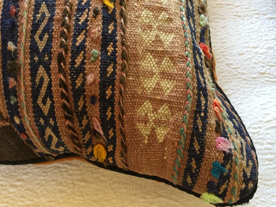Pair Of Tribal Throw Pillows